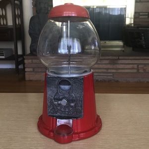 Vintage carousel gum ball machine